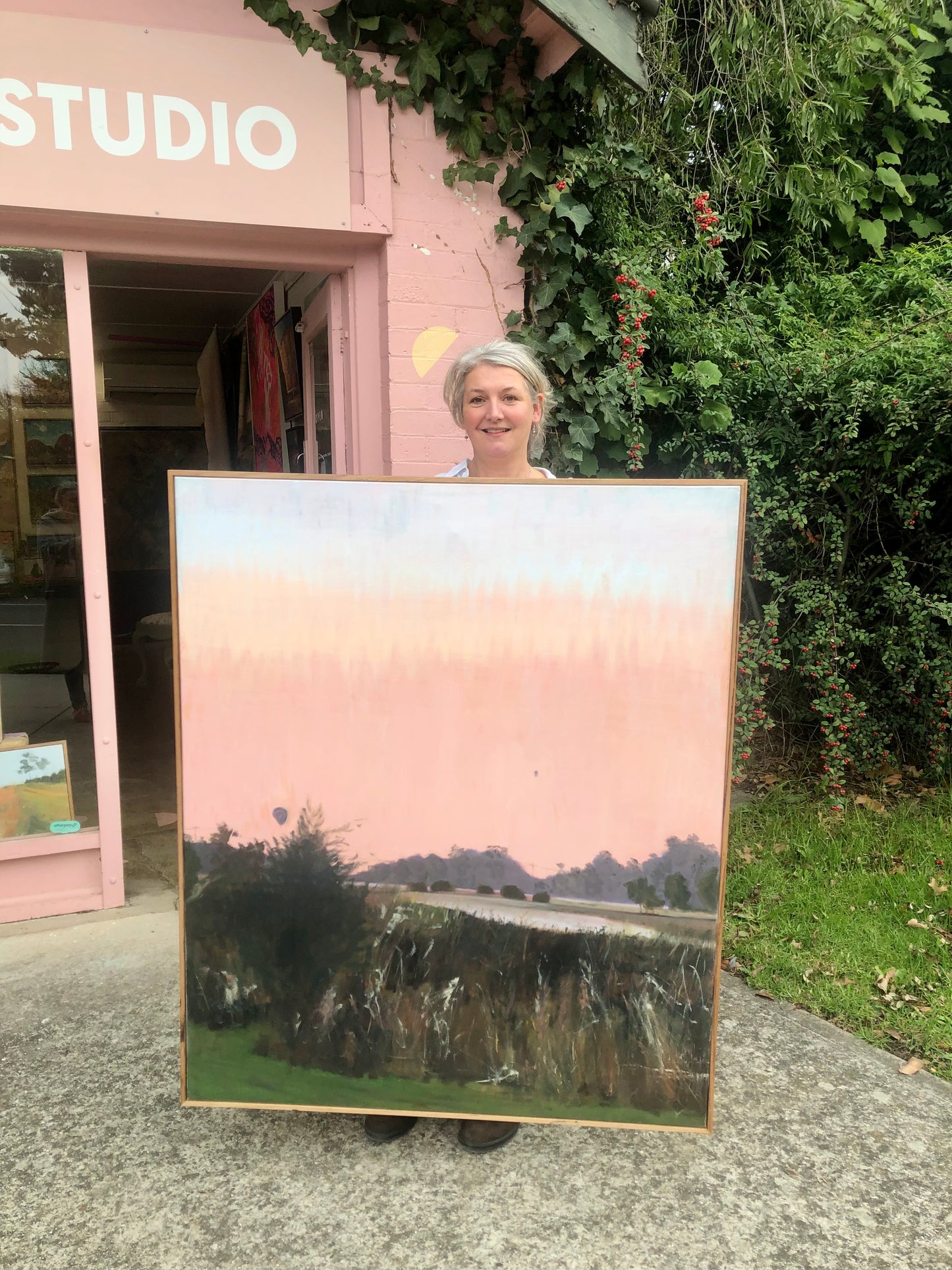 Beth Williams – Pink Sunrise at Little Lake Yarra Glen